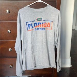 Florida Gators Long Sleeve Grey Tee Shirt